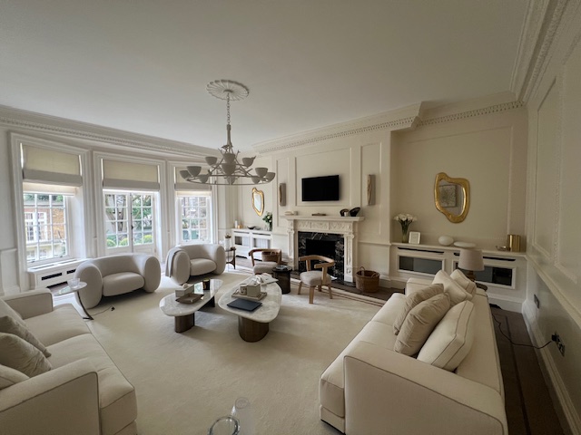 Living room renovation